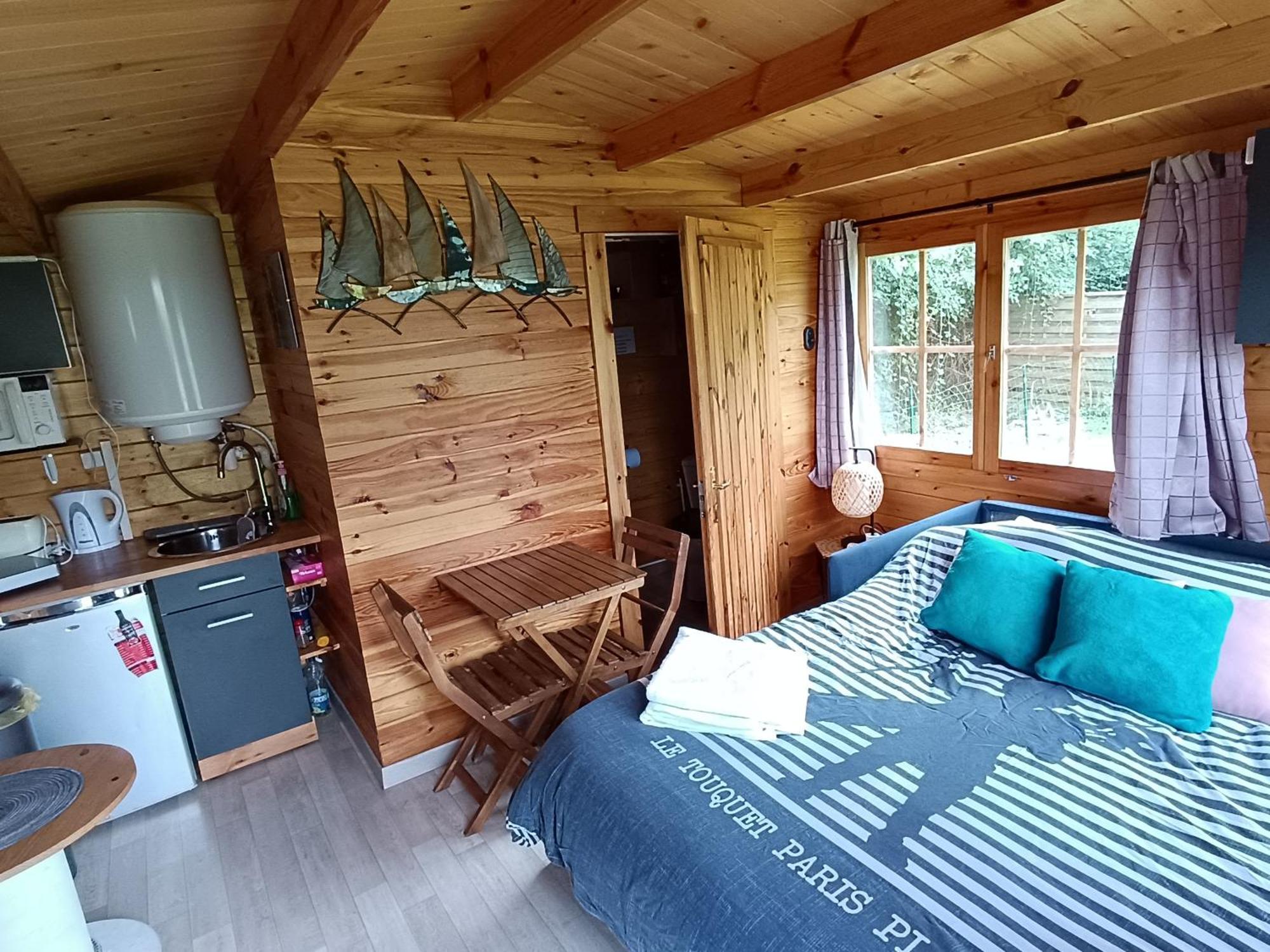 Berck Gite Les Chalets Du Fliers Verton Meubles De Tourisme Classes 2 Etoiles חדר תמונה