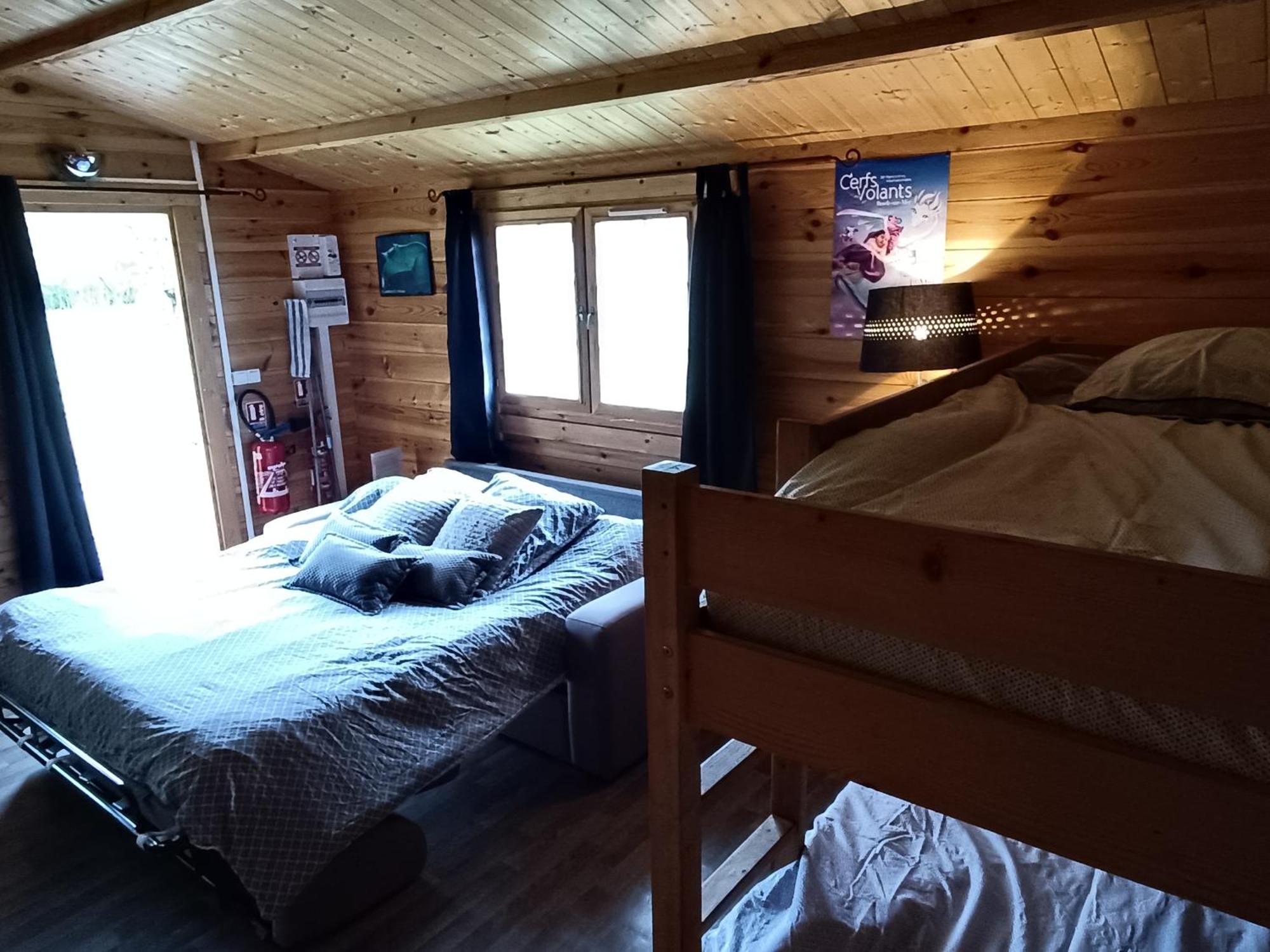 Berck Gite Les Chalets Du Fliers Verton Meubles De Tourisme Classes 2 Etoiles חדר תמונה