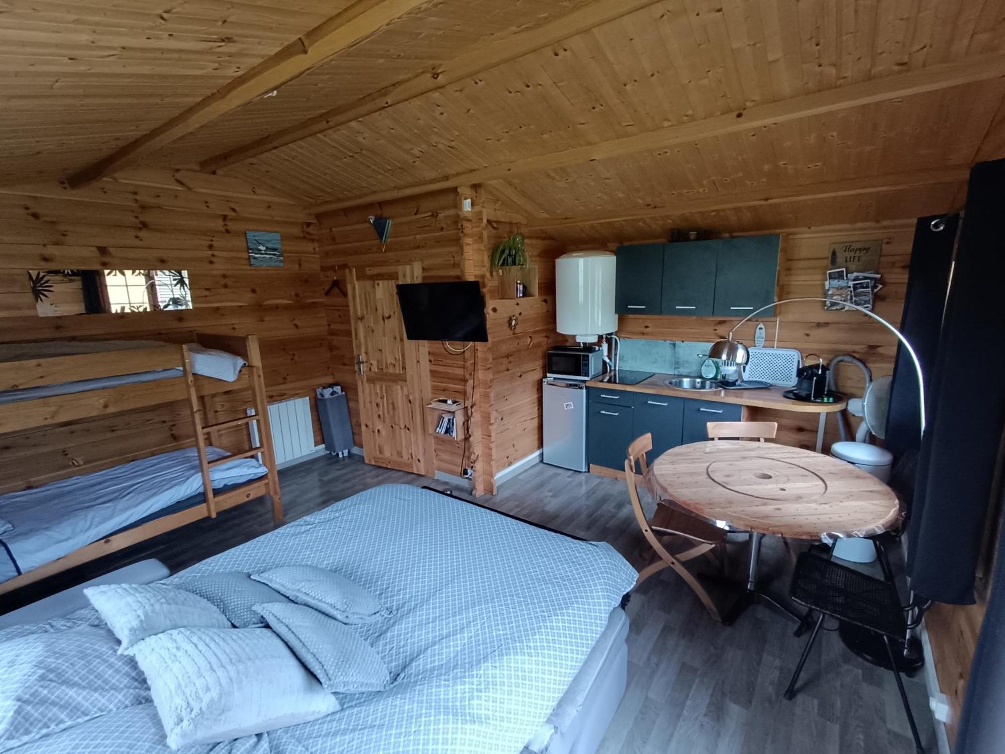 Berck Gite Les Chalets Du Fliers Verton Meubles De Tourisme Classes 2 Etoiles חדר תמונה