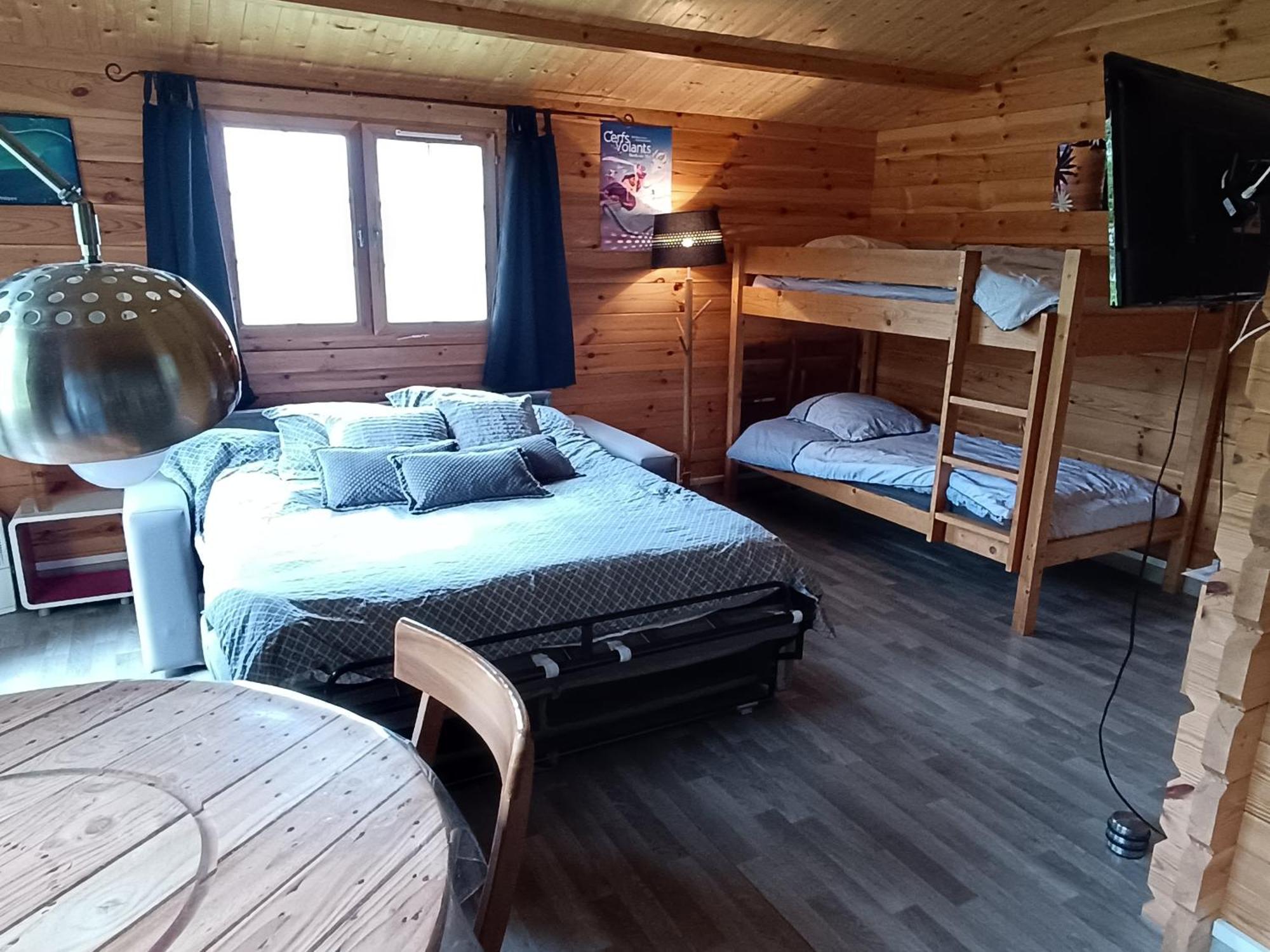 Berck Gite Les Chalets Du Fliers Verton Meubles De Tourisme Classes 2 Etoiles חדר תמונה