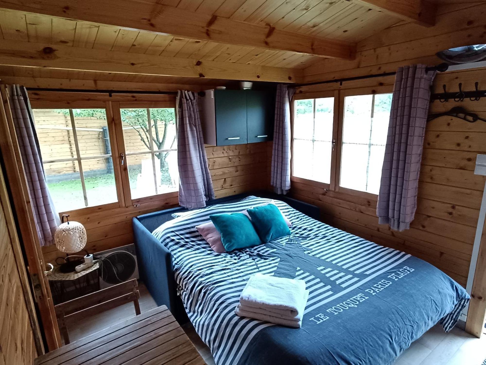 Berck Gite Les Chalets Du Fliers Verton Meubles De Tourisme Classes 2 Etoiles חדר תמונה