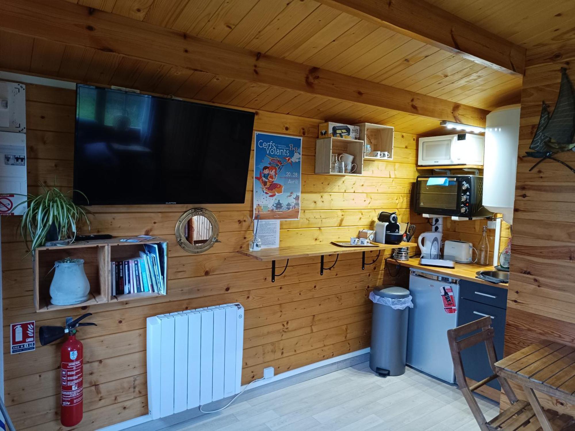 Berck Gite Les Chalets Du Fliers Verton Meubles De Tourisme Classes 2 Etoiles חדר תמונה