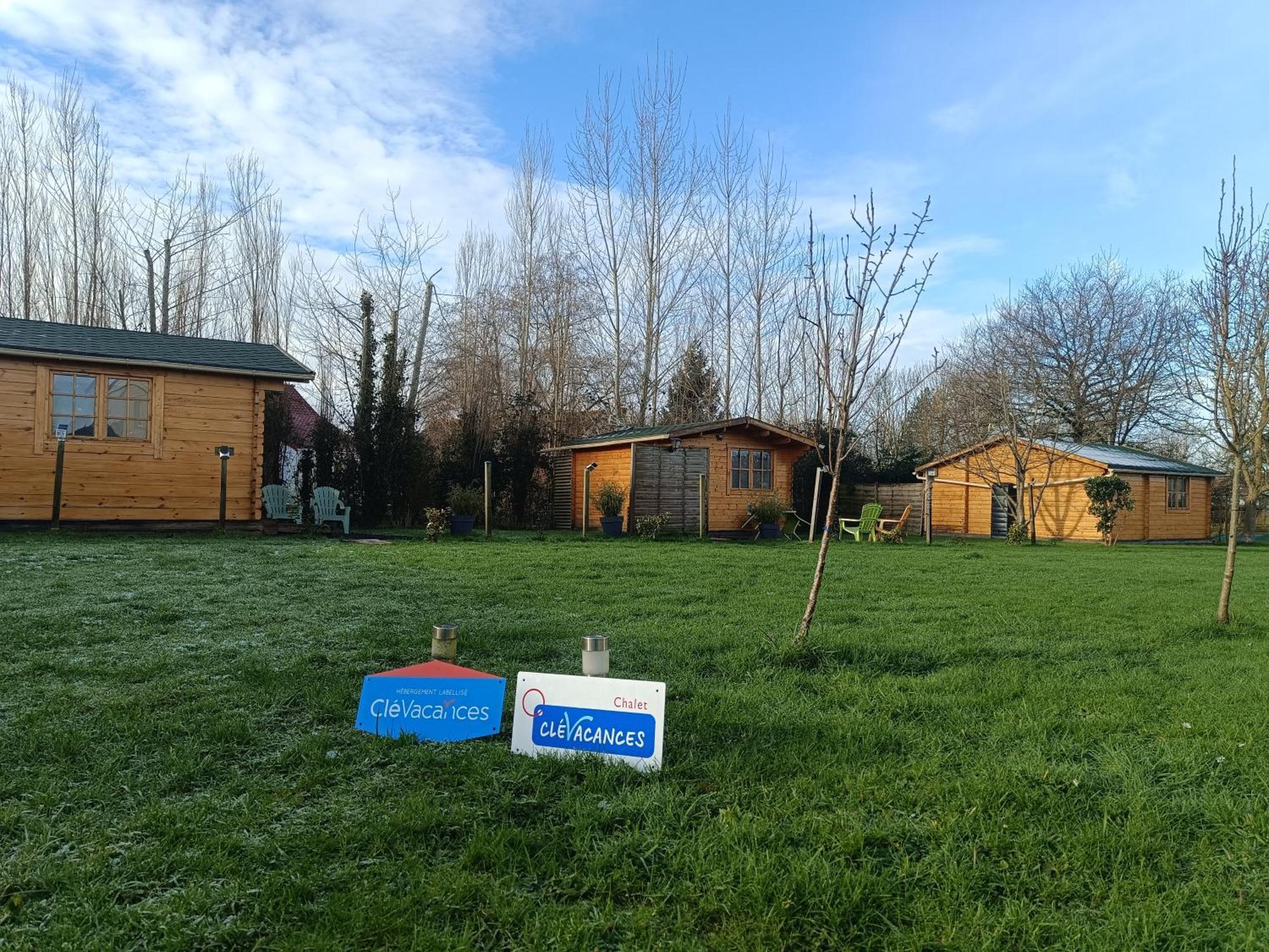 Berck Gite Les Chalets Du Fliers Verton Meubles De Tourisme Classes 2 Etoiles מראה חיצוני תמונה