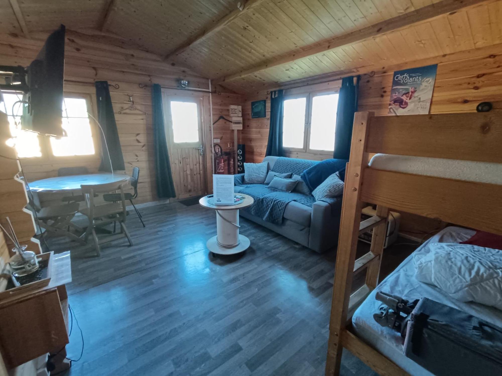 Berck Gite Les Chalets Du Fliers Verton Meubles De Tourisme Classes 2 Etoiles חדר תמונה