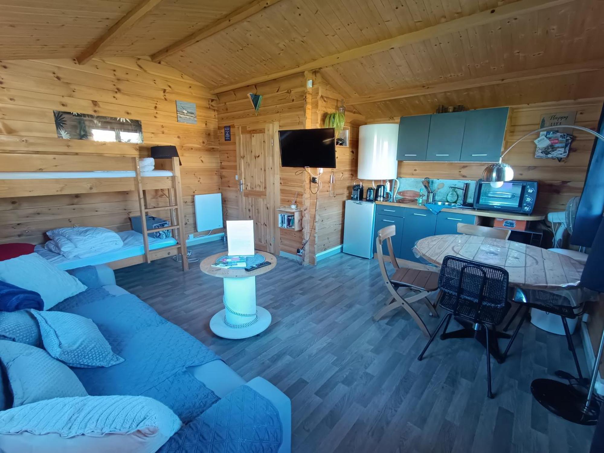 Berck Gite Les Chalets Du Fliers Verton Meubles De Tourisme Classes 2 Etoiles חדר תמונה